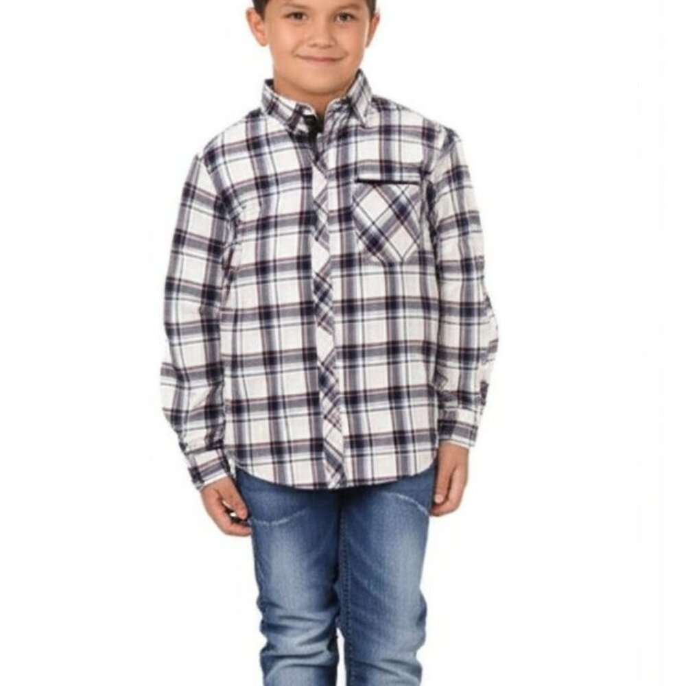 Boys Nomad Button Down Shirt, size medium 10/12